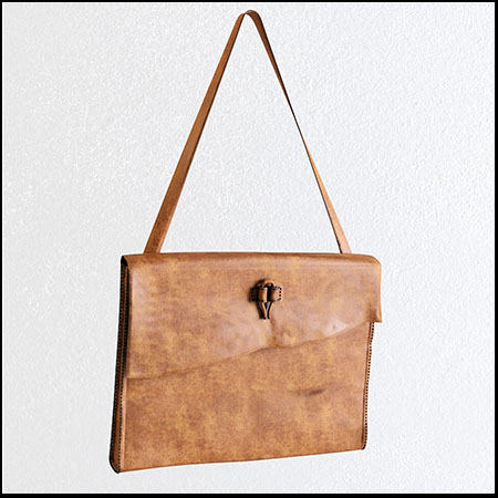 皮质女性单肩包素材之家精选3D模型