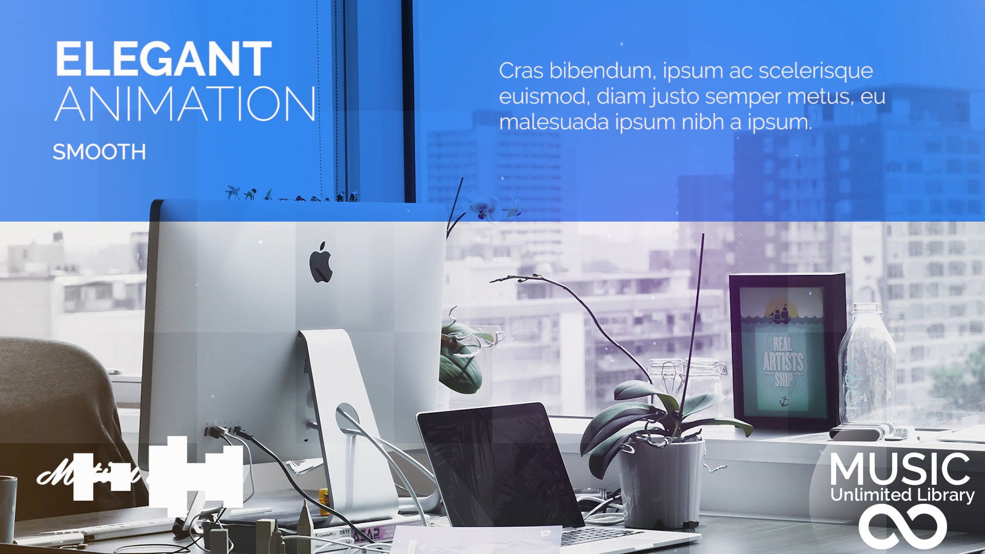 快速最小企业幻灯片素材库精选PR模板