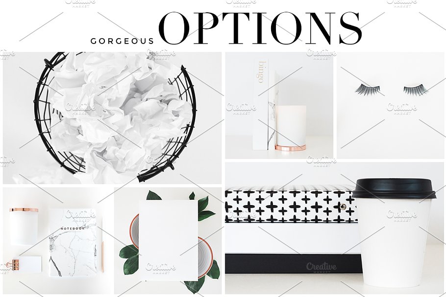 简单女性美丽风格社交媒体博客贴图模板素材库精选 Stock Photo Bundle | The Lovely One插图(5)