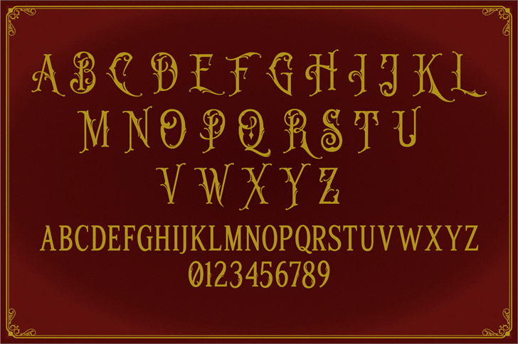 Chadlershire demo font插图1