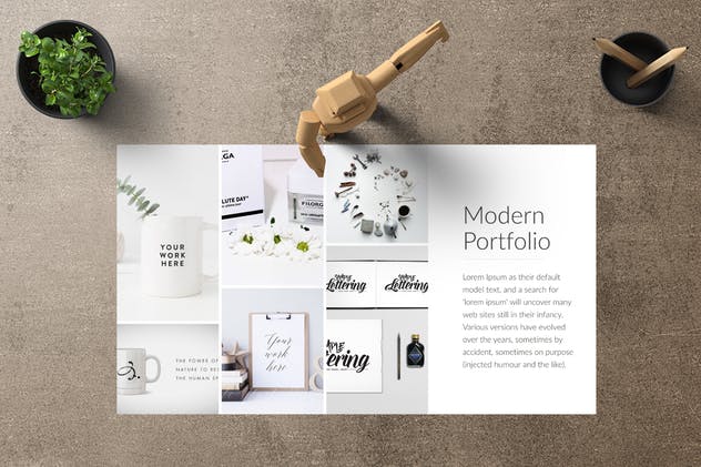 产品设计展示PPT幻灯片模板 MUNINE Powerpoint Template插图(5)