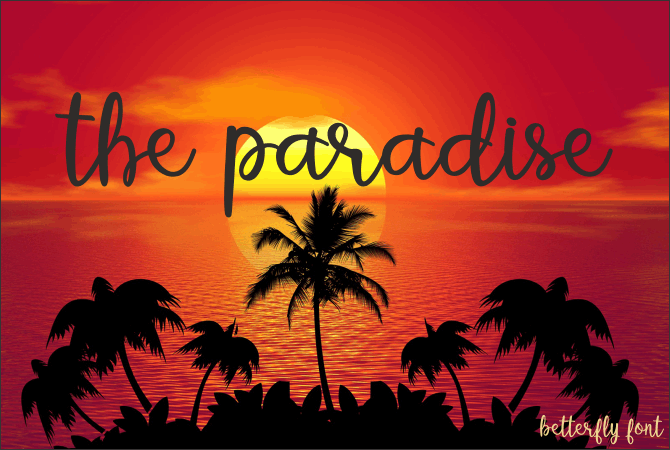 betterfly font插图2