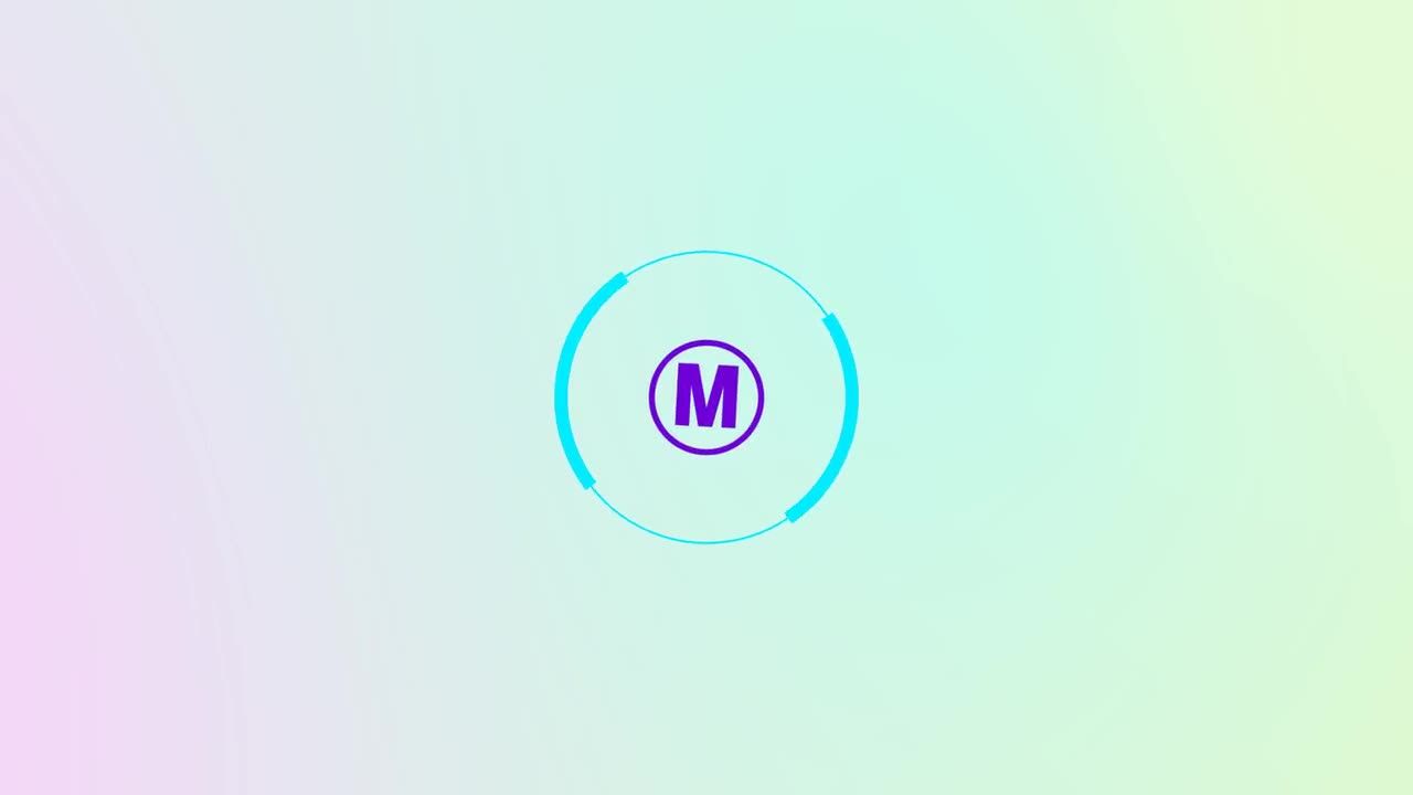 最小的徽标收藏素材库精选AE模板