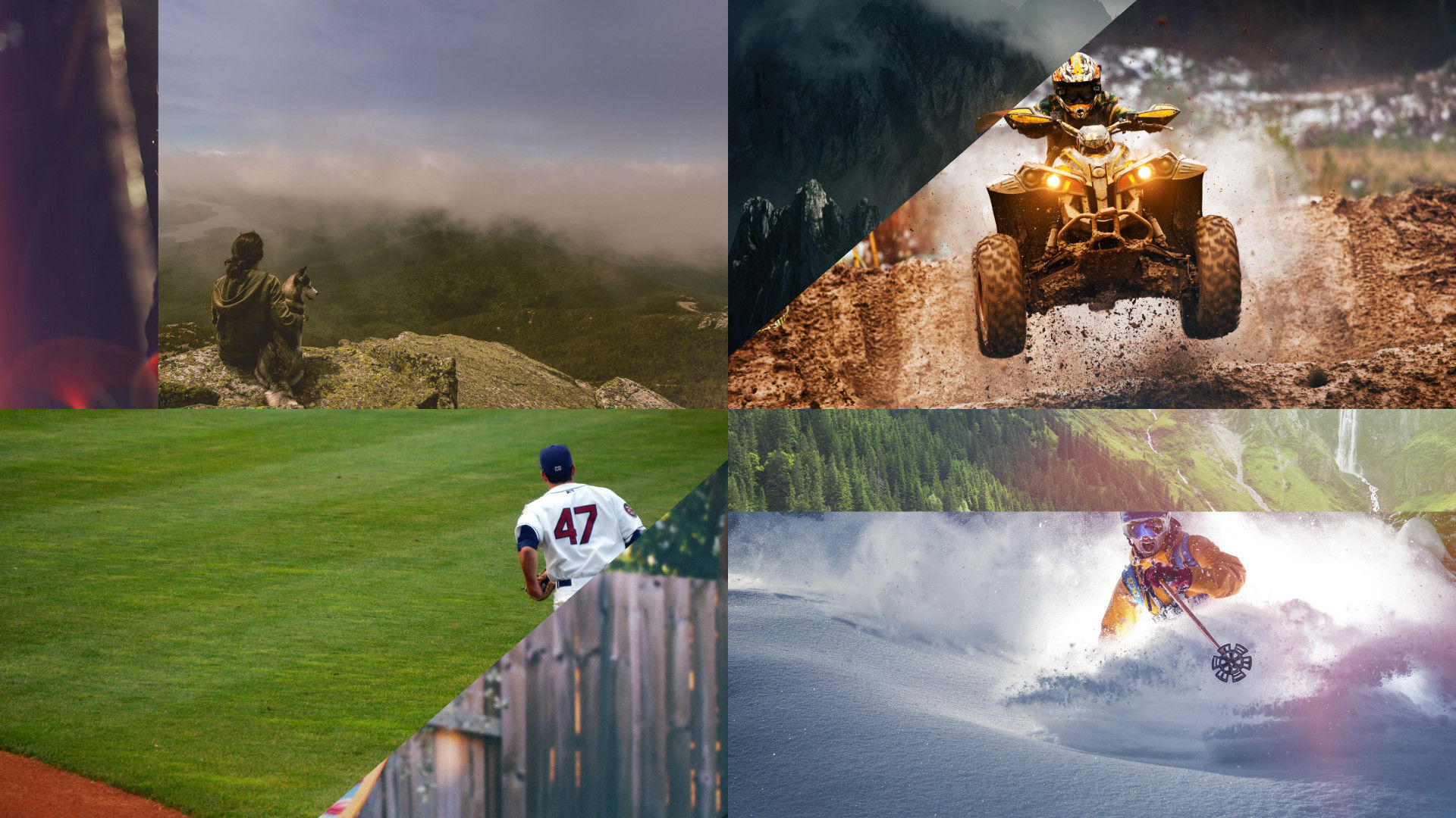 14个现代平滑过渡旅行照片展示素材库精选AE模板