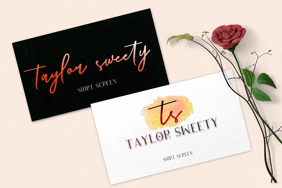 Githa Lovely | Font Duo插图3