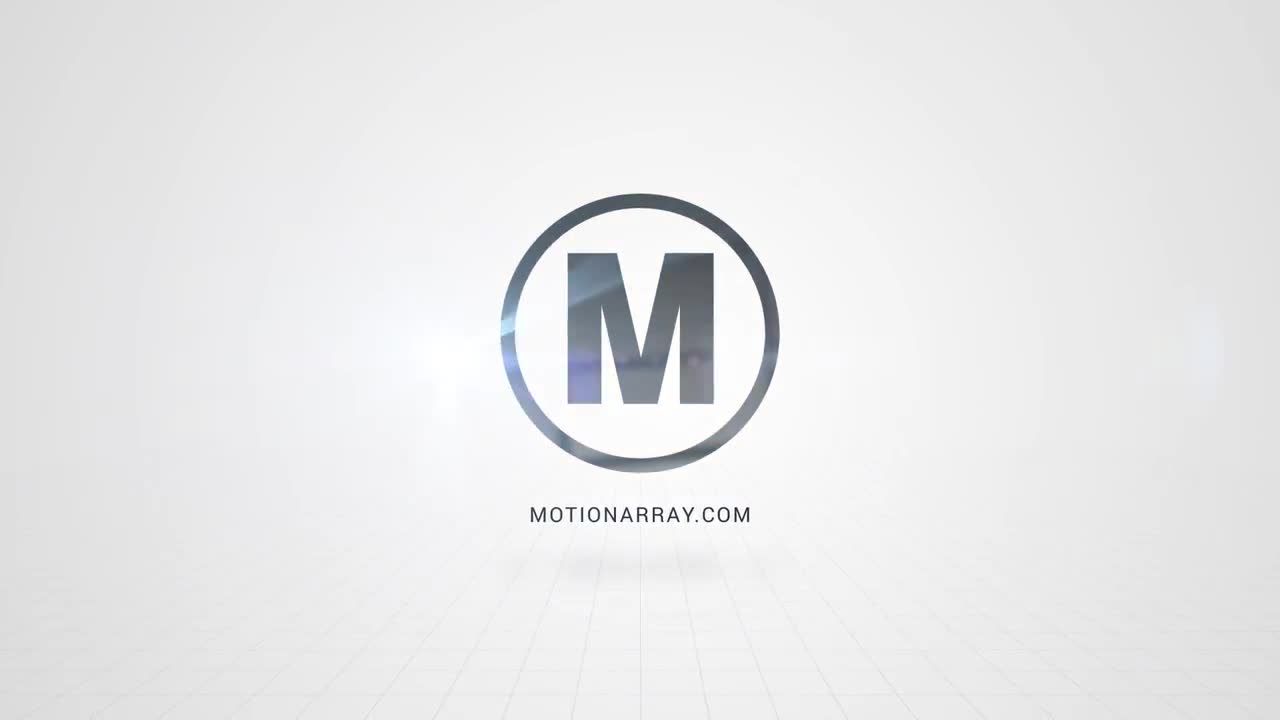 现代简单优雅的动画徽标素材库精选AE模板