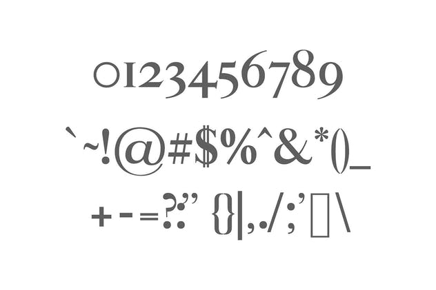 现代设计风格英文衬线字体家族 Aable A Modern Serif Font Family插图(2)