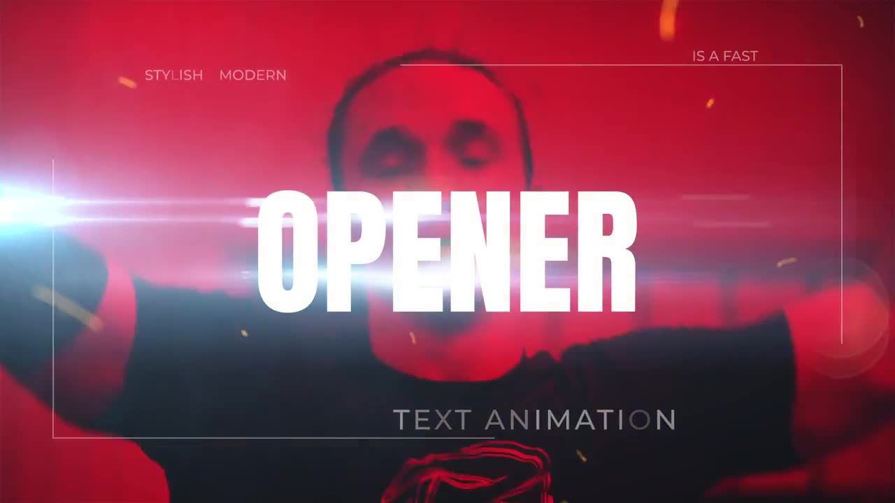 体育赛事文字动画素材库精选AE模板