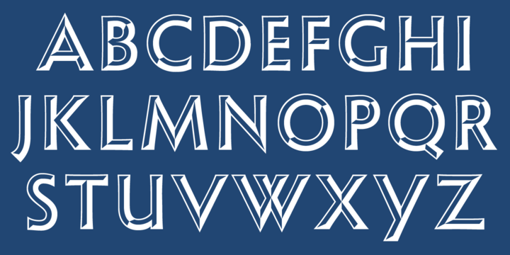 Shango Chiseled Font素材之家精选英文字体