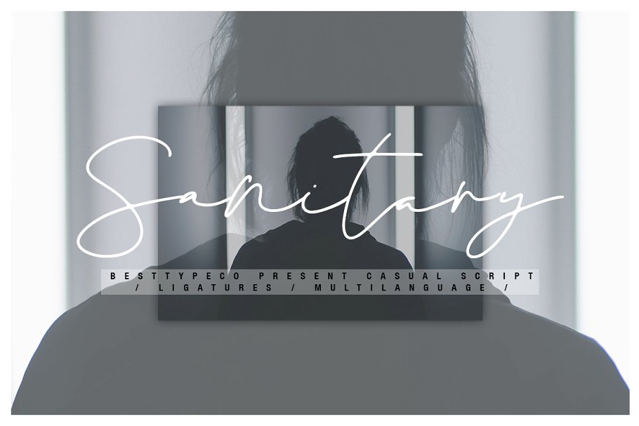 Sanitary Font素材之家精选英文字体
