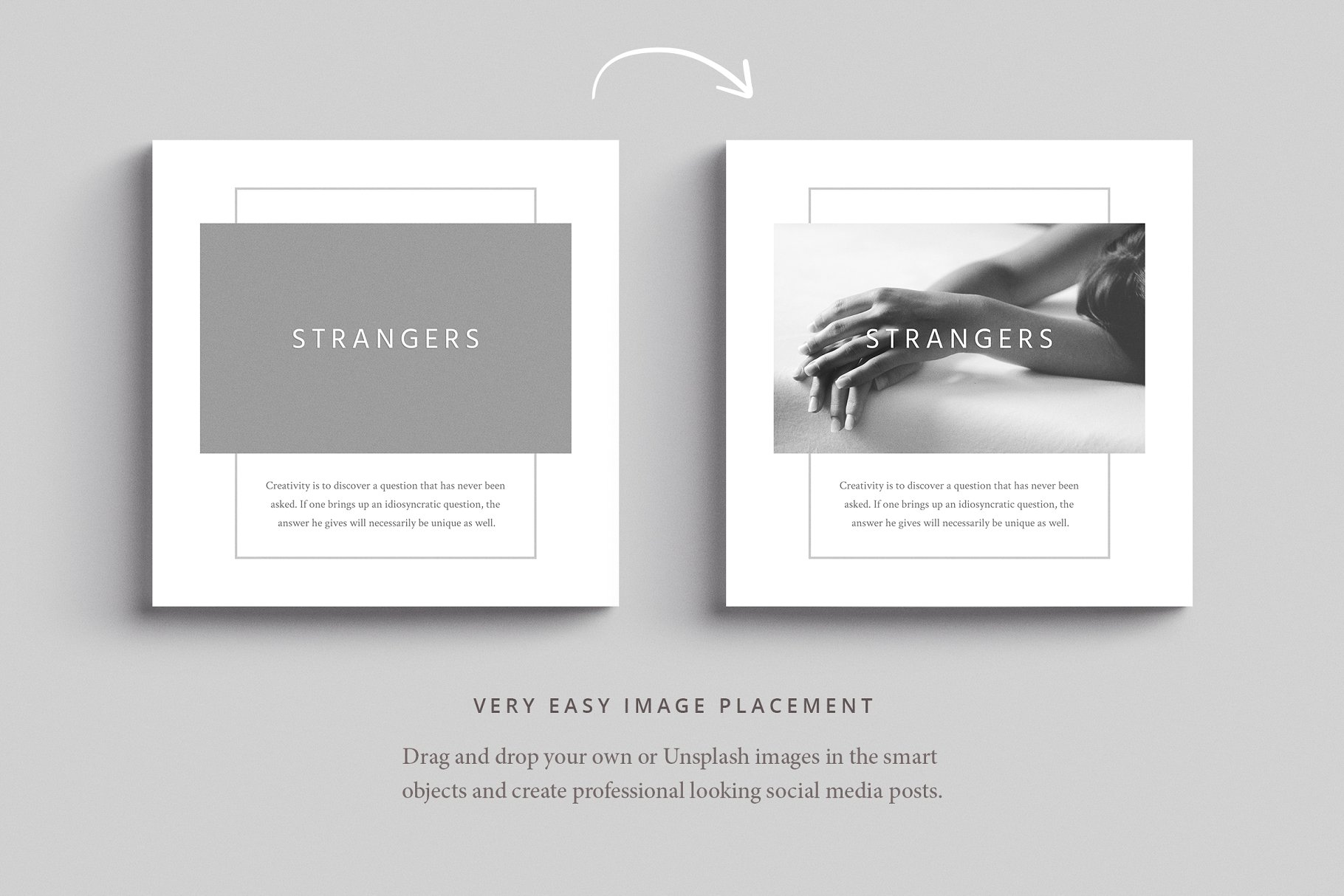 米兰风现代潮流社交媒体贴图模板素材库精选 Milan Social Media Templates插图(5)