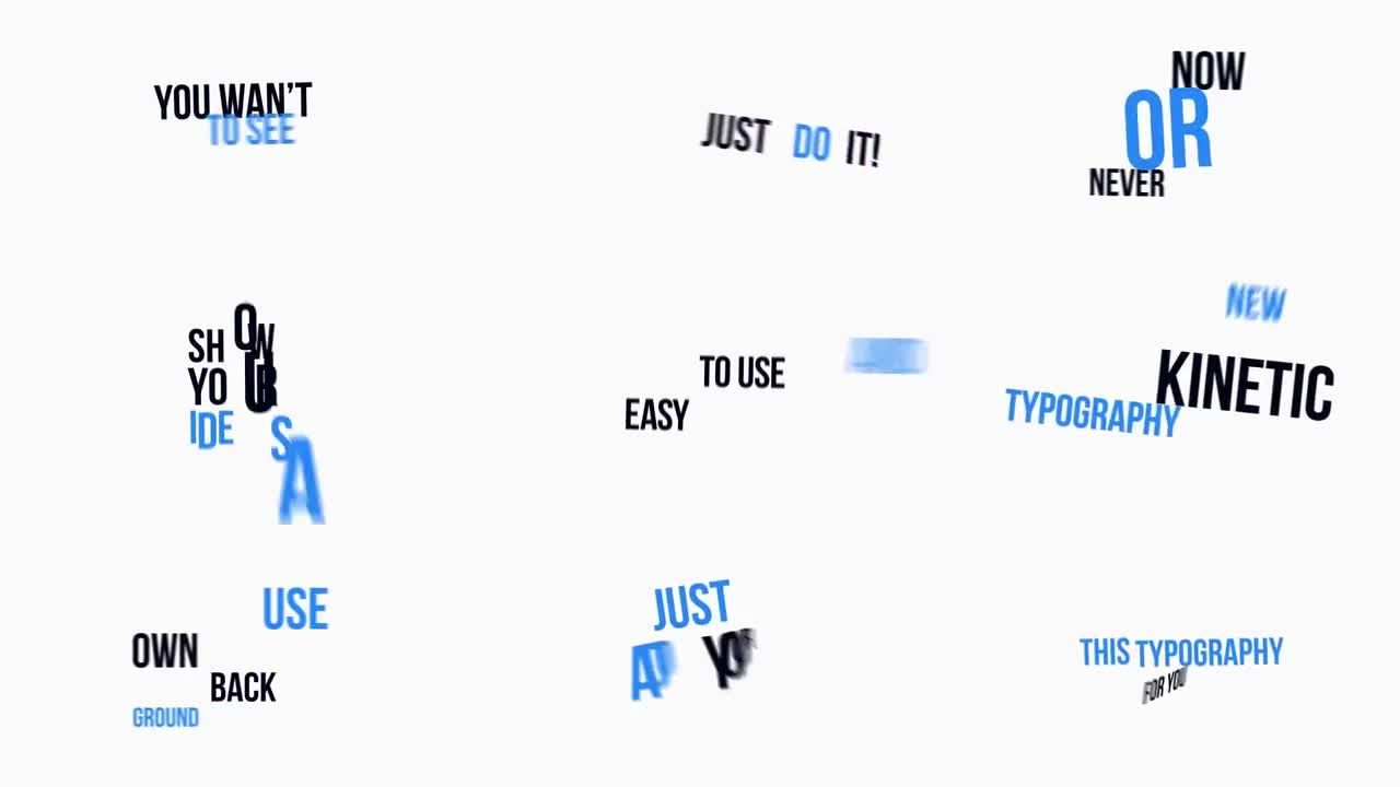 30个独特的动态排版标题Ae模板