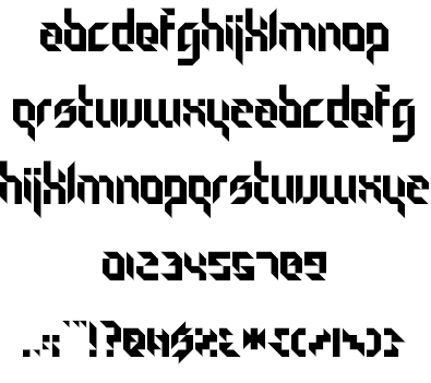 Particulator font插图1 Particulator font插图1