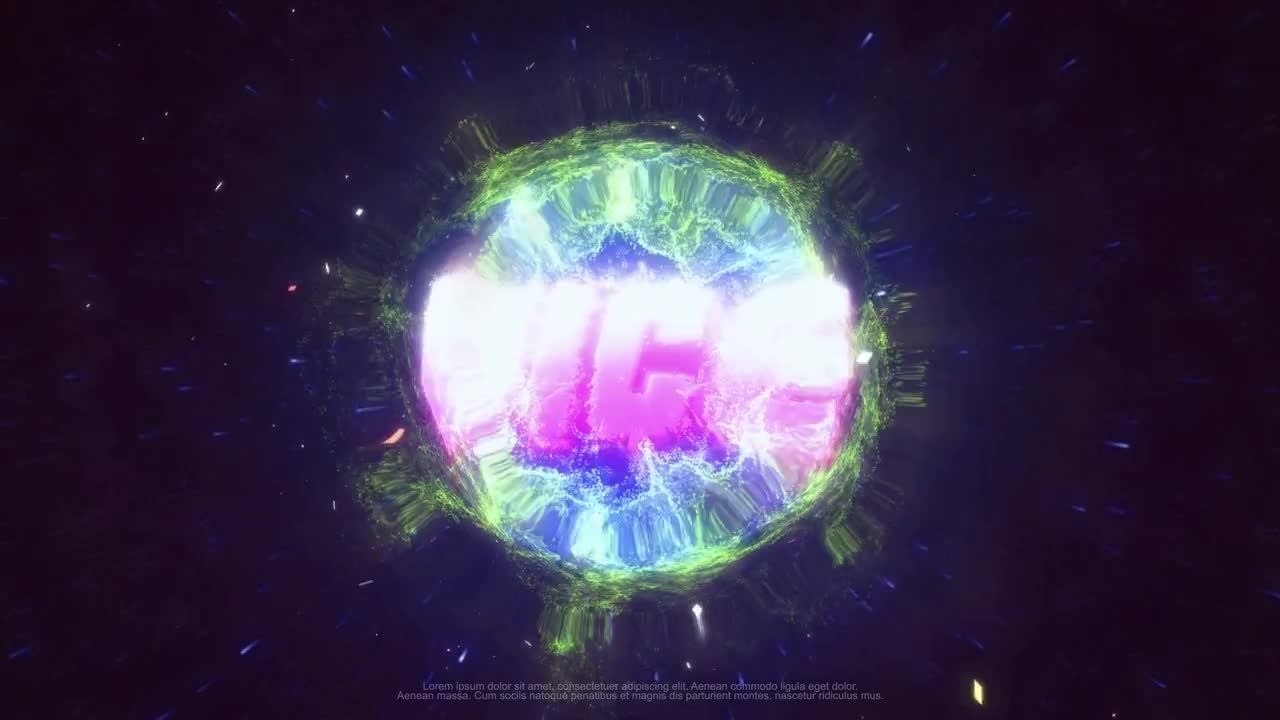 冲击波徽标展示动画素材库精选AE模板