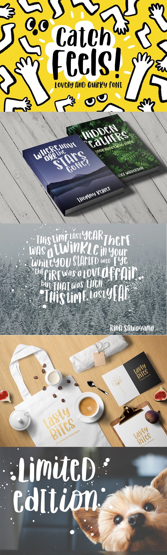 Catch Feels – Lovely and Quirky font素材之家精选英文字体