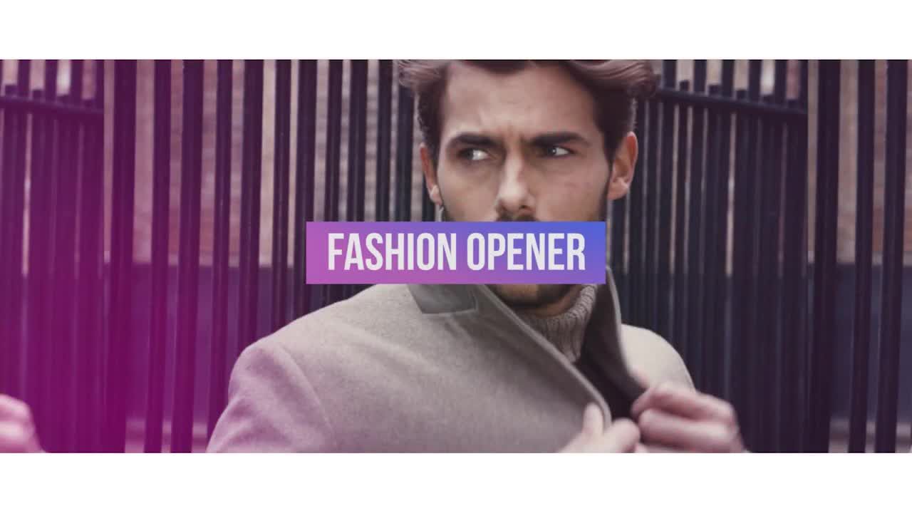 时尚炫酷开场动画PR视频模板