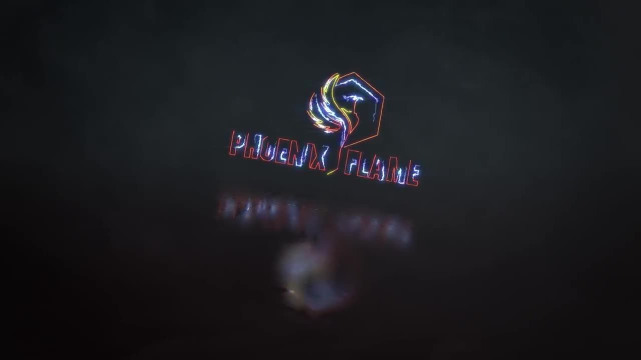 史诗般电气徽标显示素材库精选AE模板