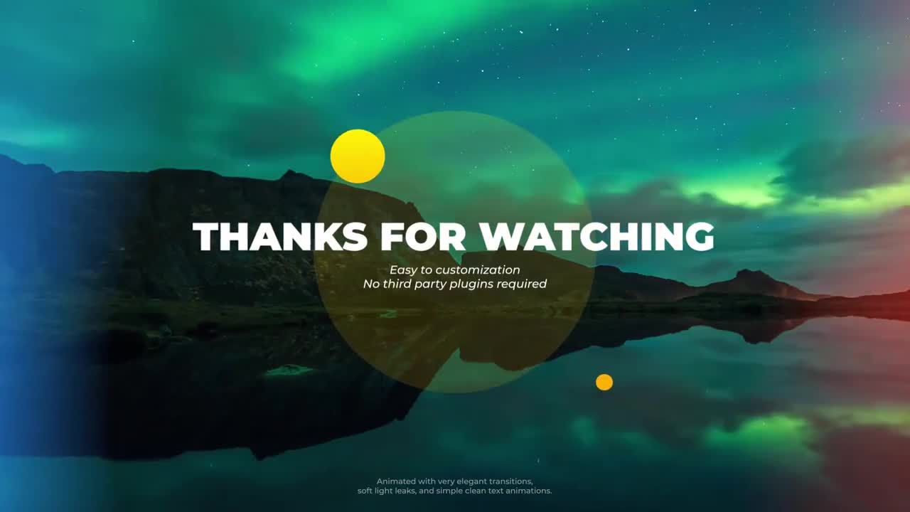 简洁幻灯片开场过渡素材库精选PR模板