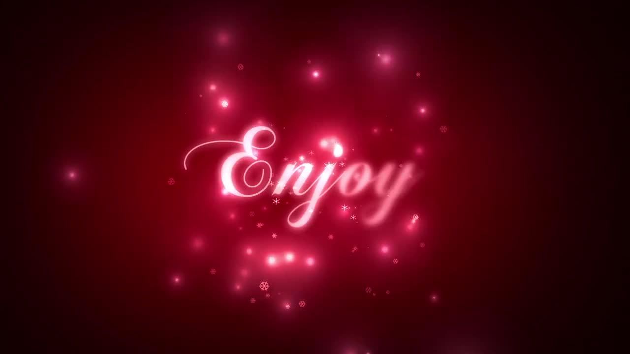 圣诞节节日套件素材库精选AE模板