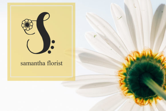 Monogram Flowers Font插图1