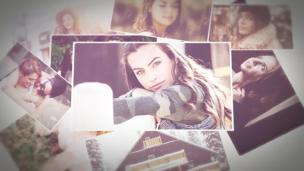 柔和古典的视觉冲击图文切换展示素材库精选AE模板