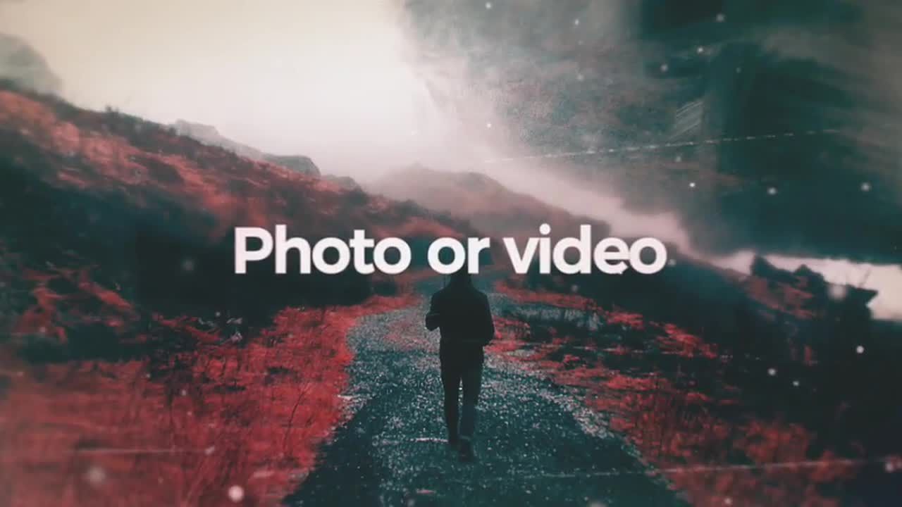 简单的幻灯片放映素材库精选AE模板