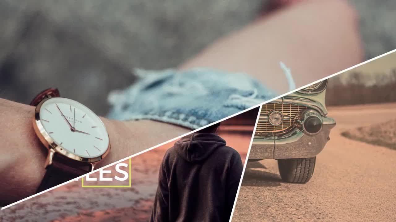 素材库推荐PR模板电视节目时尚过渡模板