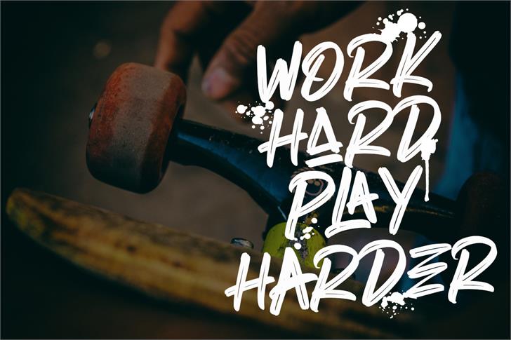 Herdrock font插图3