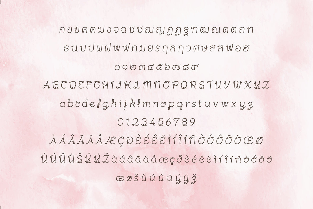 Merrily Font Family插图2