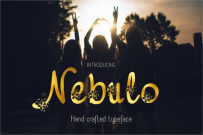 Nebulo font素材之家精选英文字体