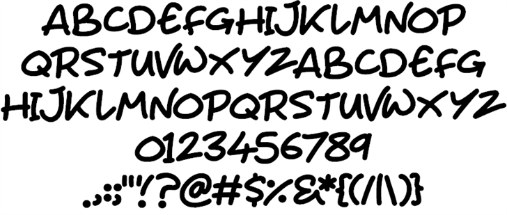 Juice Monster font插图1