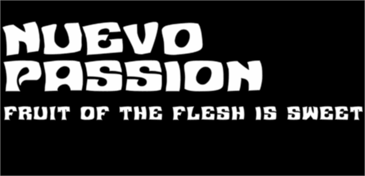 Nuevo Passion font插图1