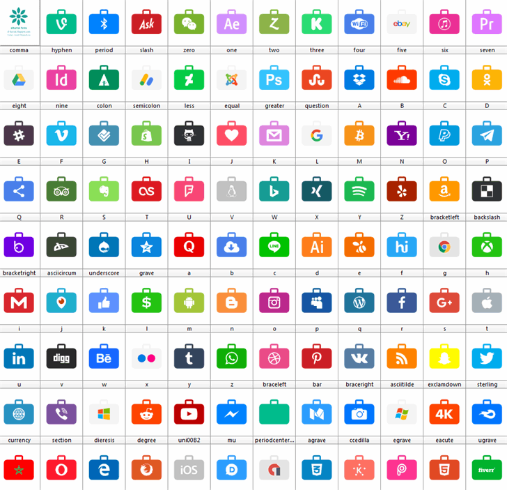 Social Media Series font插图