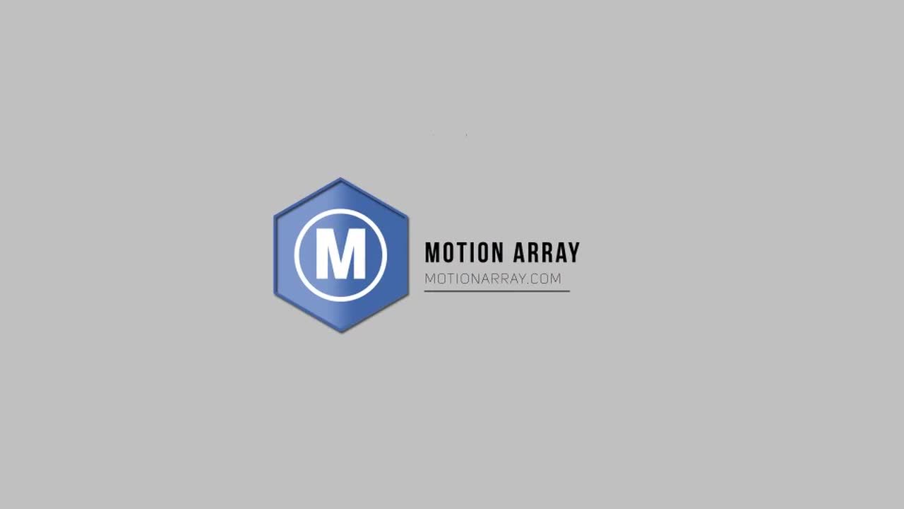 3个快速优雅活力的动画形状图层标志素材库精选AE模板