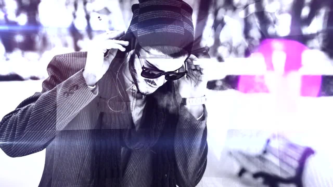 优雅的蒙太奇照片幻灯片素材库精选AE模板