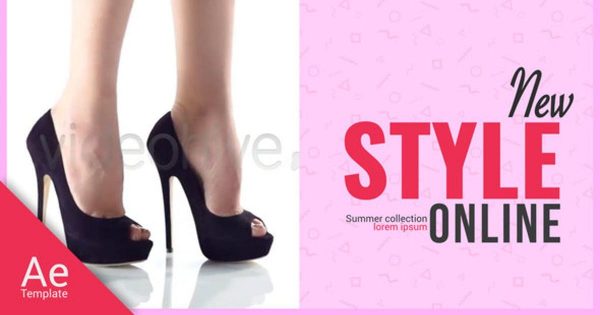 时尚社交媒体节日促销广告视频素材库精选AE模板 Fashion Sale