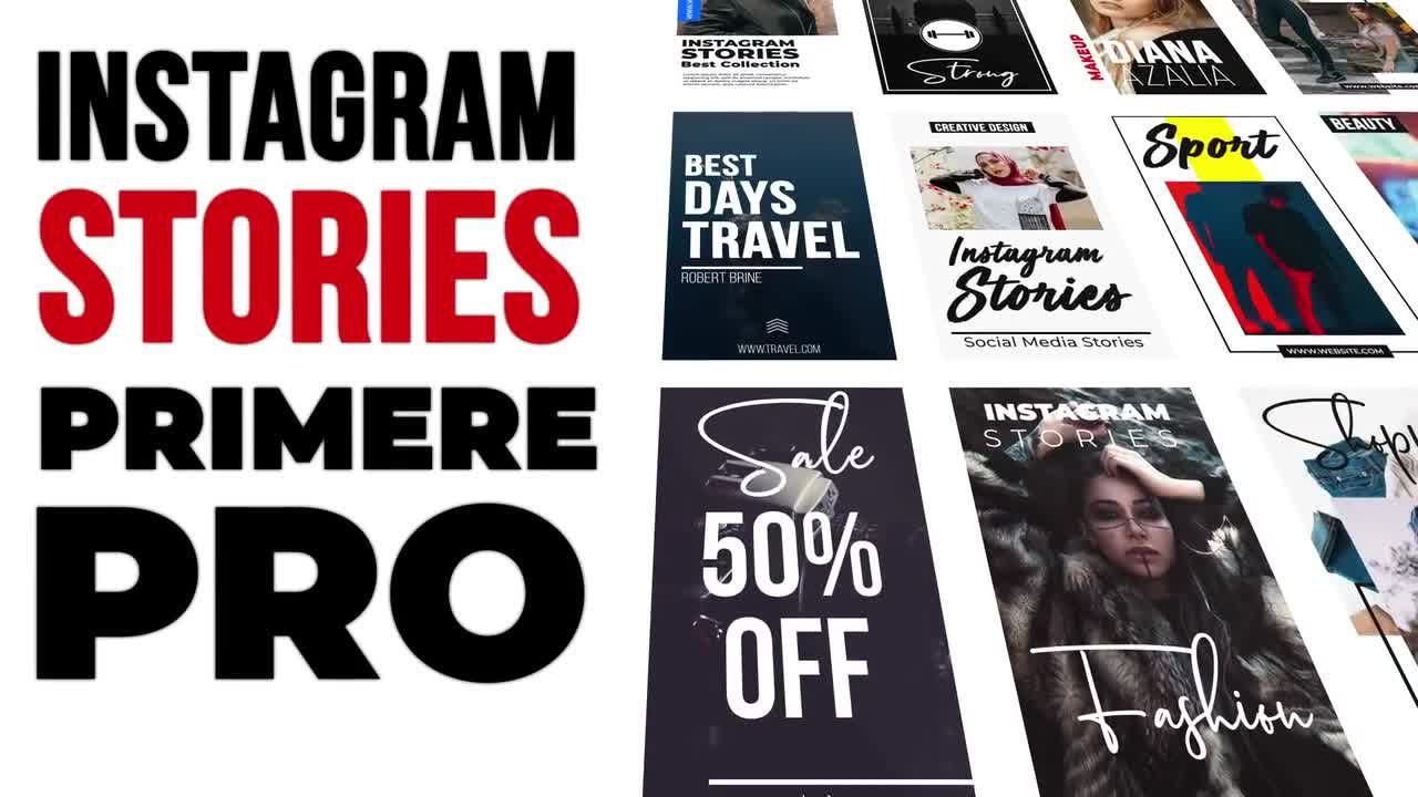 素材库推荐PR模板Instagram故事V.1