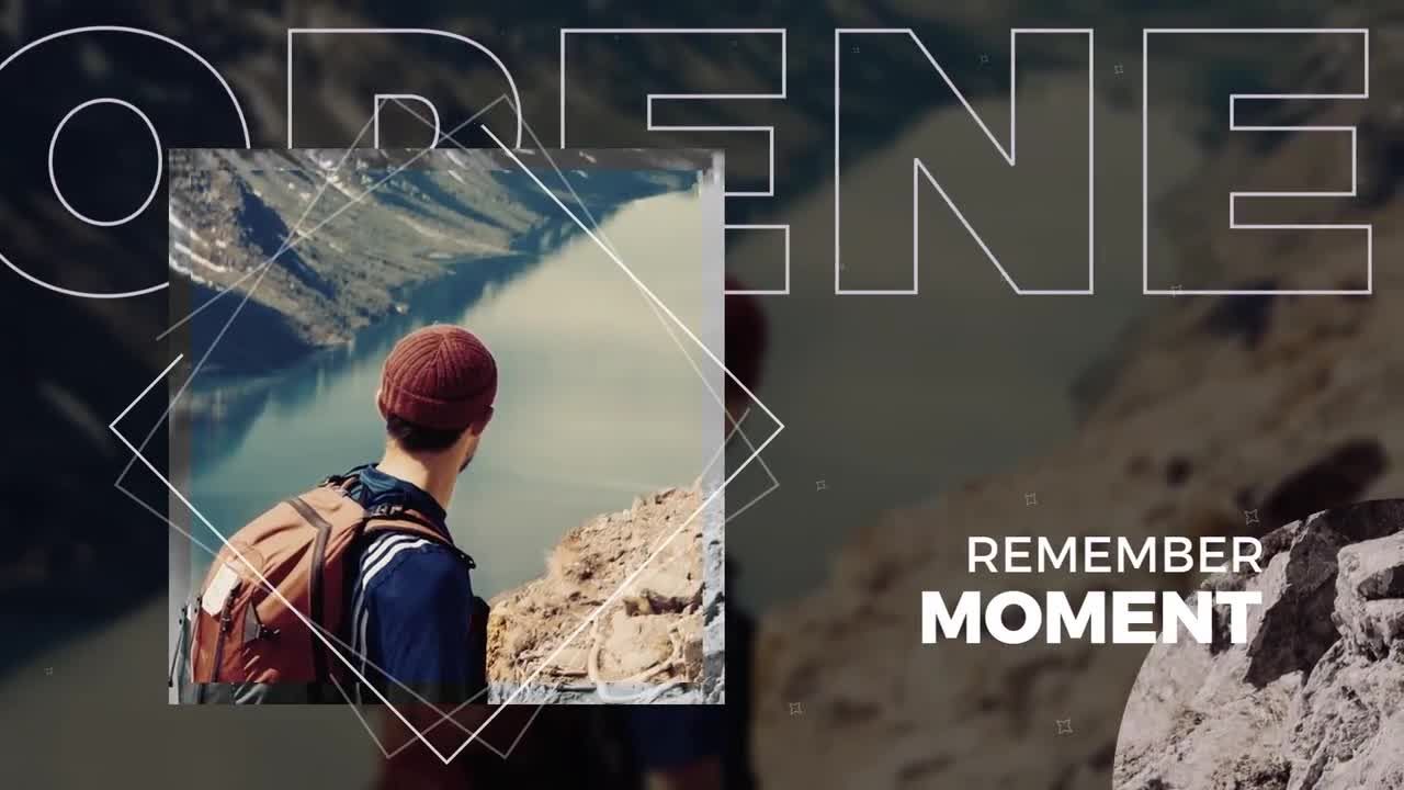 优雅动感夏天度假旅游视频开场素材库精选AE模板