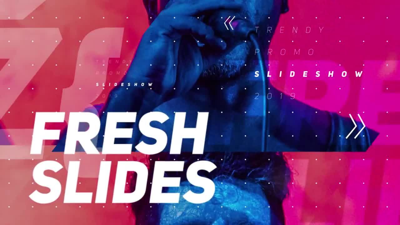 现代时尚清爽风格幻灯片素材库精选AE模板