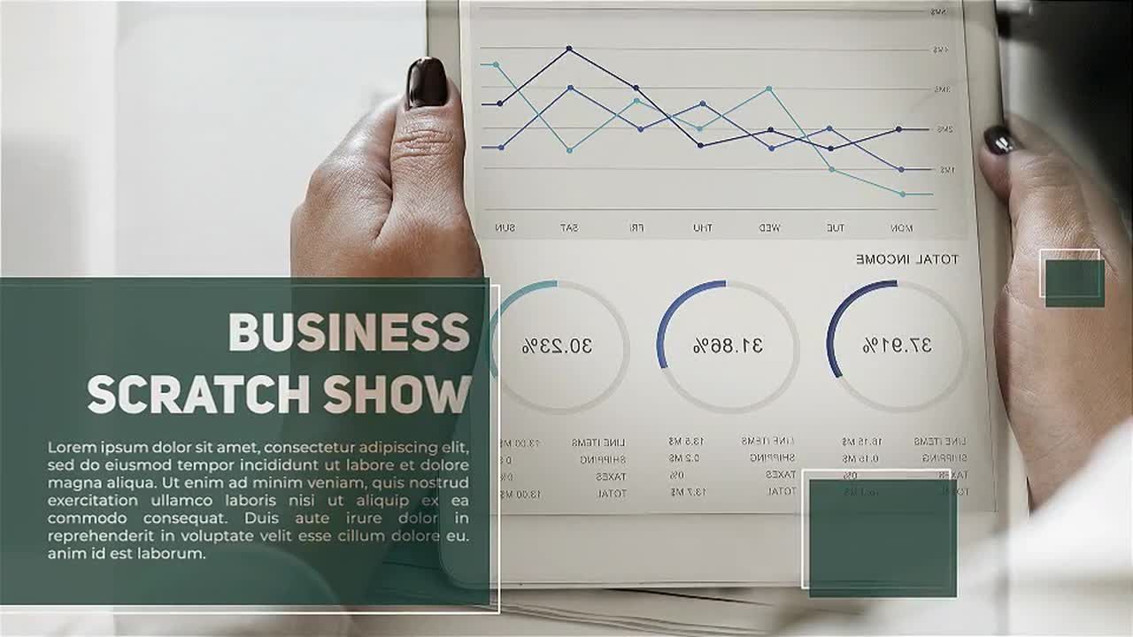 商业广告宣传介绍素材库精选AE模板