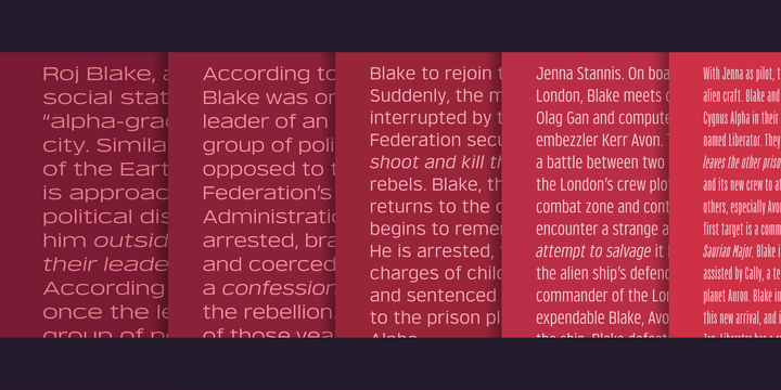 Verbatim Font Family插图5