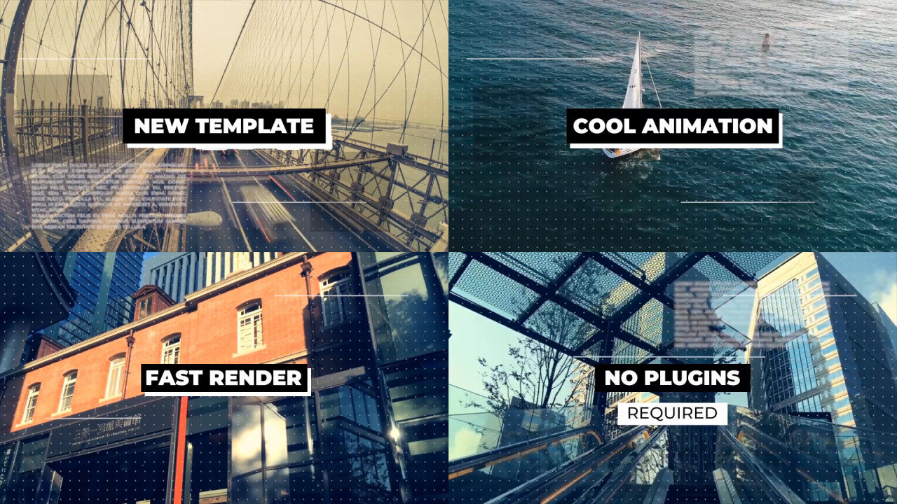 令人兴奋的动态城市促销PR模板