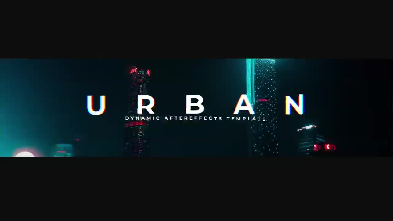 城市开场白素材库精选AE模板