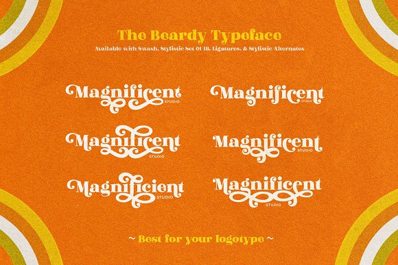 The Beardy Font插图2