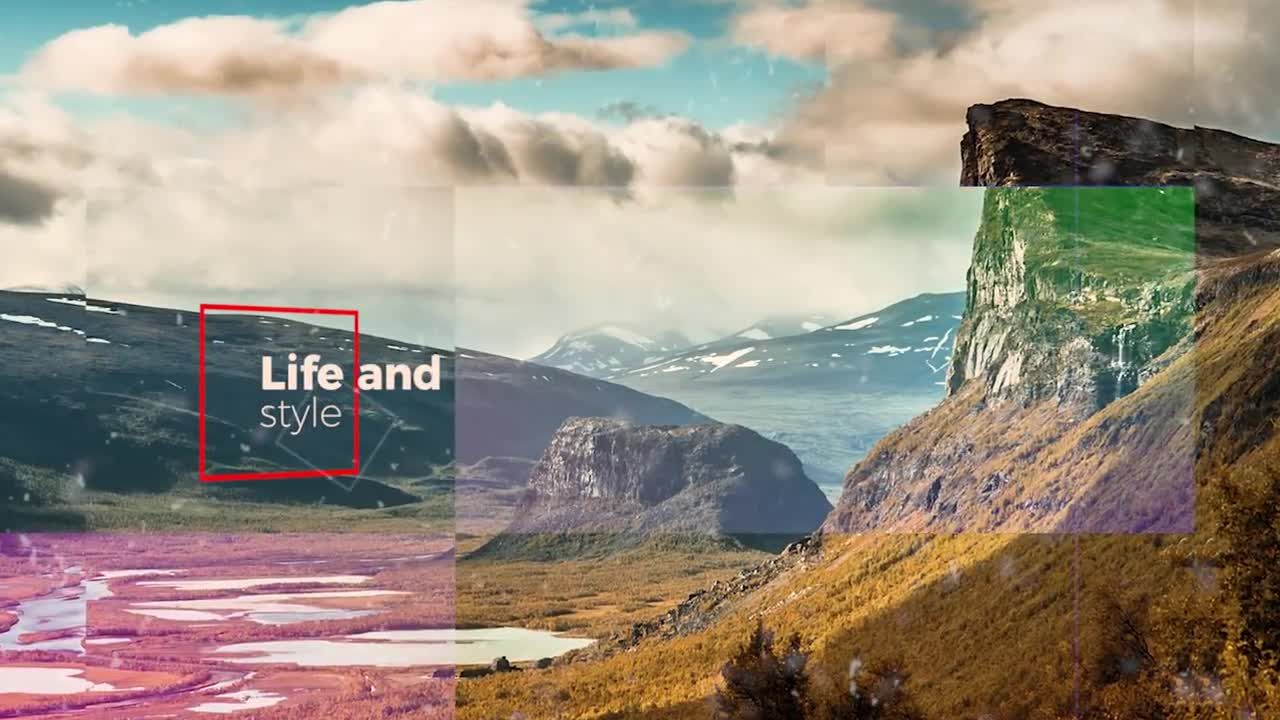 电影幻灯片动画过渡素材库推荐PR模板