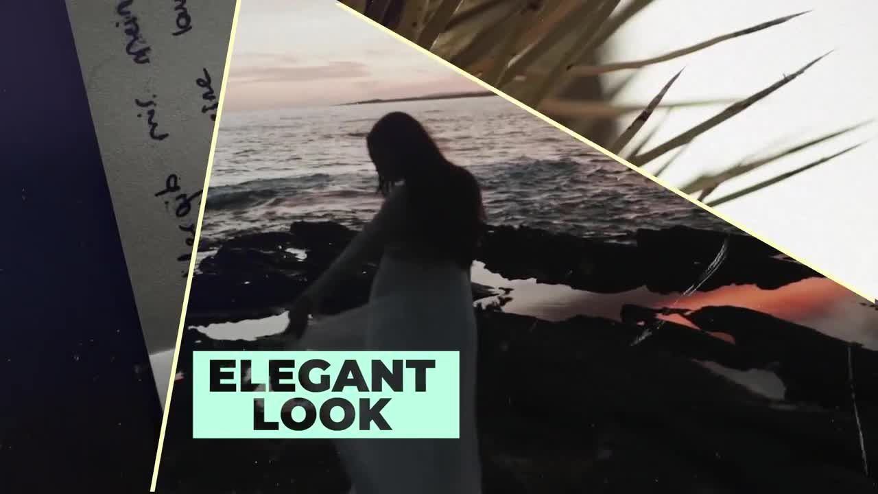 简洁时尚文字动画过渡素材库精选PR模板