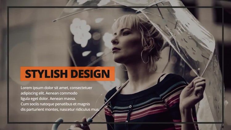 动态小故障幻灯片快节奏且时尚的素材库精选AE模板