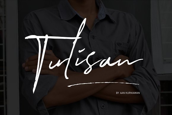 Tulisan ( Signature Font)素材之家精选英文字体