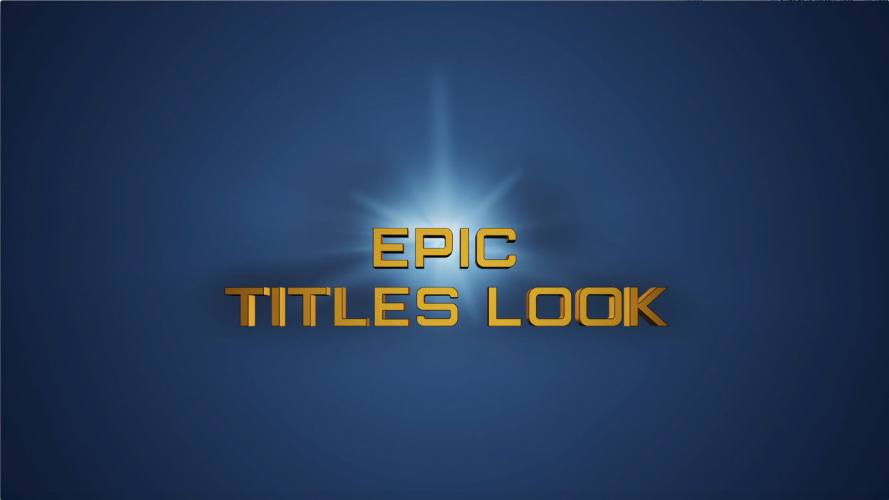 5个全屏预告片标题素材库精选AE模板