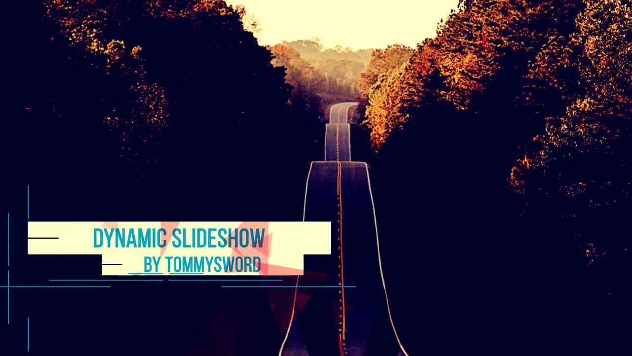 明亮动态的动画幻灯片素材库精选AE模板